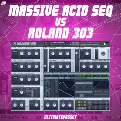 UP Massive Acid Seq vs Roland 303