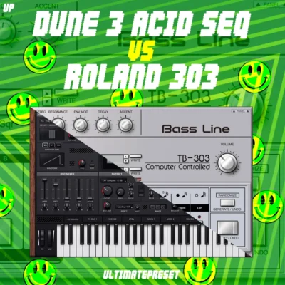 Dune V3 Acid Seq vs Roland 303