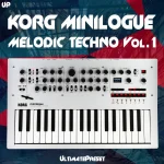 UP Korg Minilogue Melodic Techno Vol.1