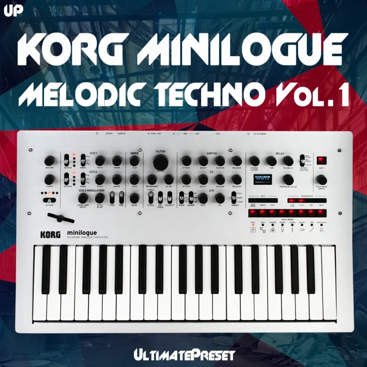 Up Korg Minilogue Melodic Techno Vol.1