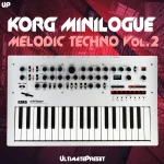 UP Korg Minilogue Melodic Techno Vol.2