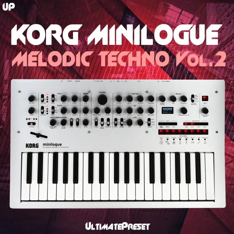 Up Korg Minilogue Melodic Techno Vol.2