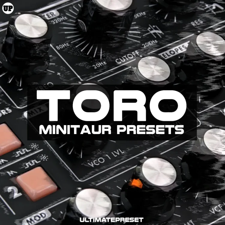 UP TORO Moog Minitaur presets bank